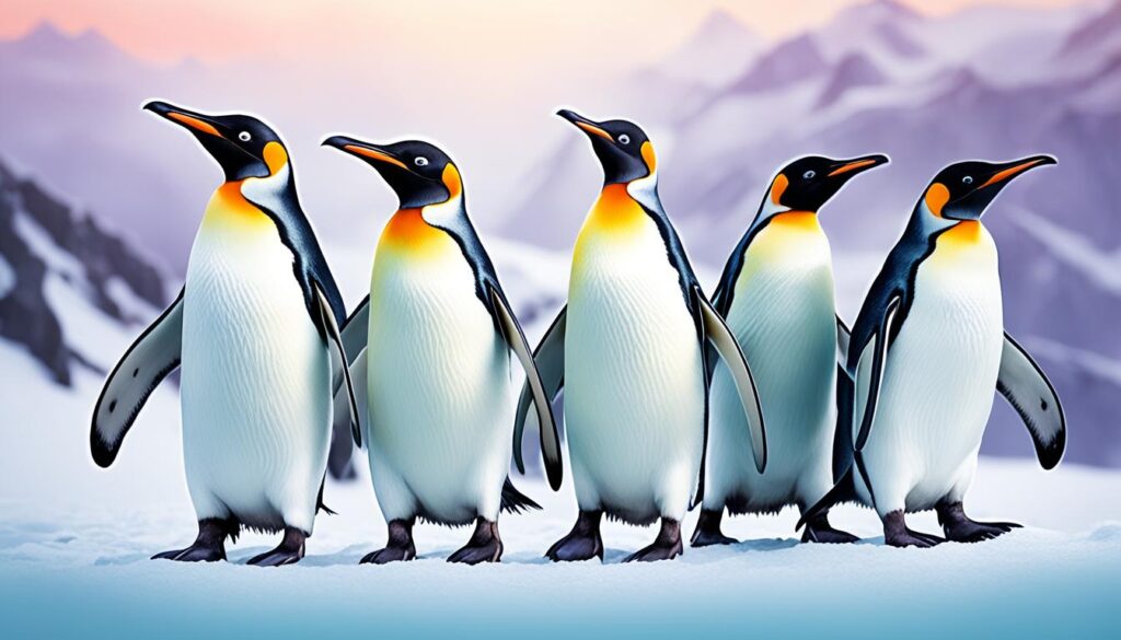 colors of penguins in dreams