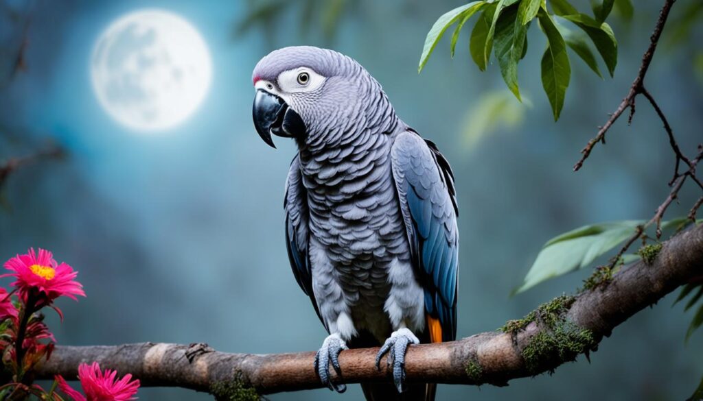 common grey parrot dream scenarios